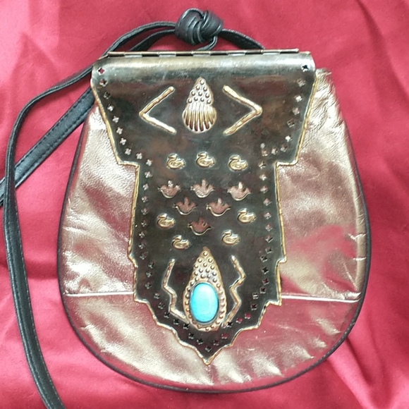 Artisan Crafted Leather Crossbody - Picture 1 of 6